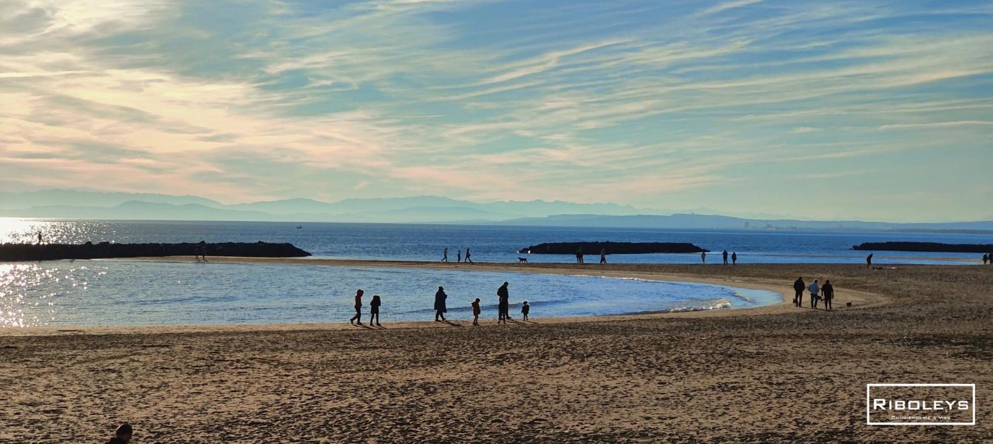 T4 Climatise Avec Piscine A 400M De La Mer 비아스 외부 사진